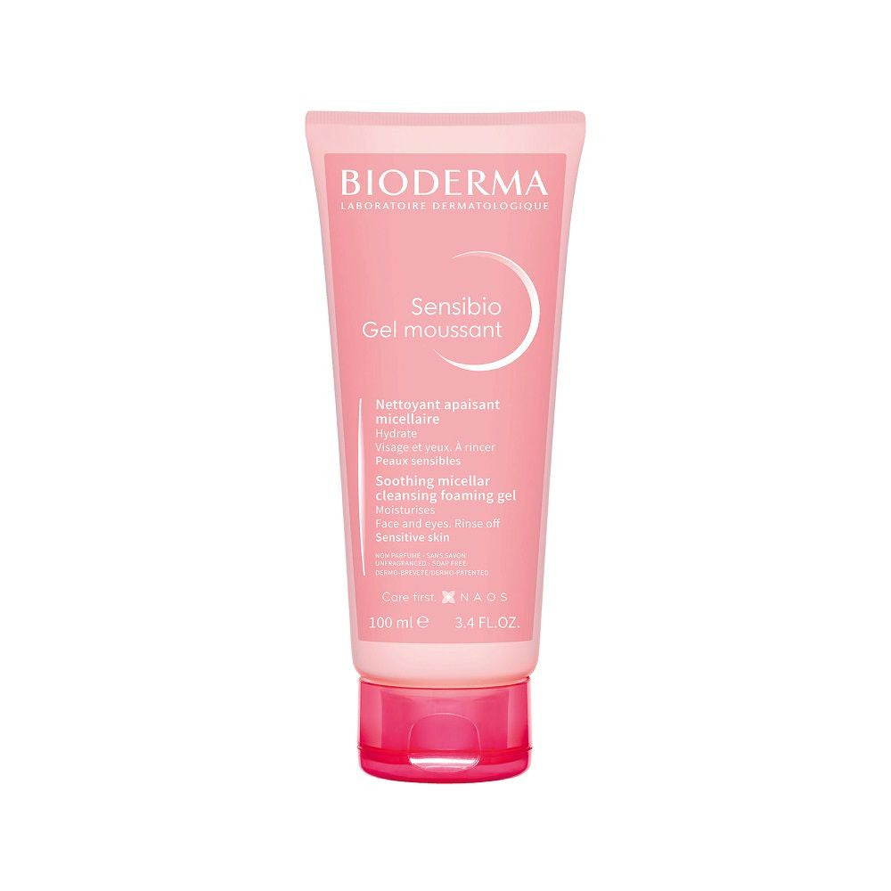 BIODERMA sensibio cleaning foaming gel | بيوديرما جل رغوي منظف للبشرة  الحساسة