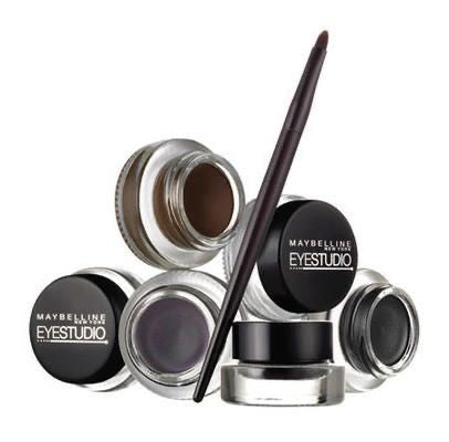 Maybelline Eye Studio Lasting Drama Gel Eyeliner Blackest Black | جل ايلاينر اسود ميبيلين