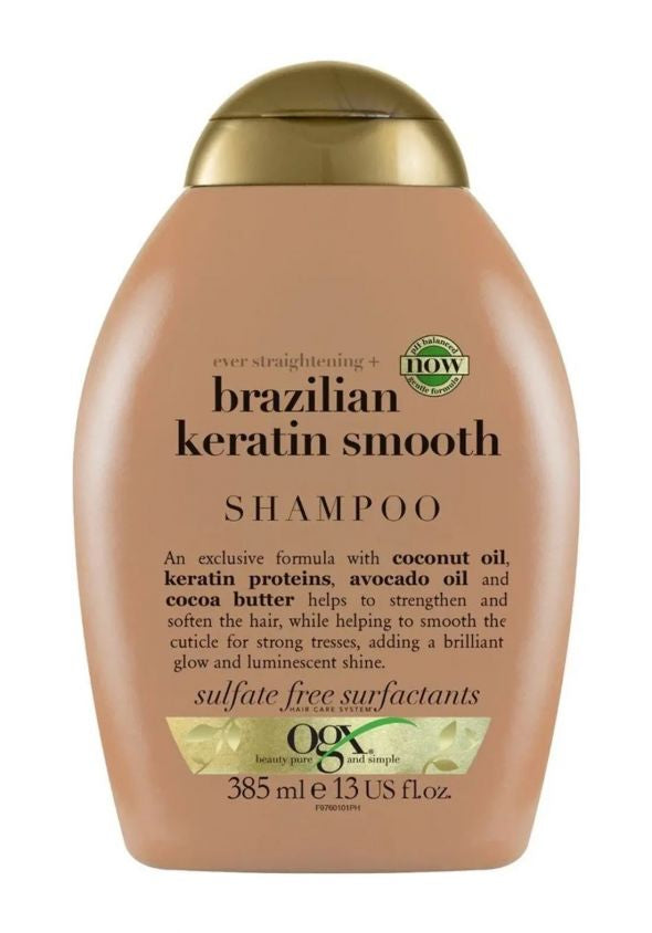 Ogx brazilian keratin smooth SHAMPOO | شامبو الكرياتين البرازيلي