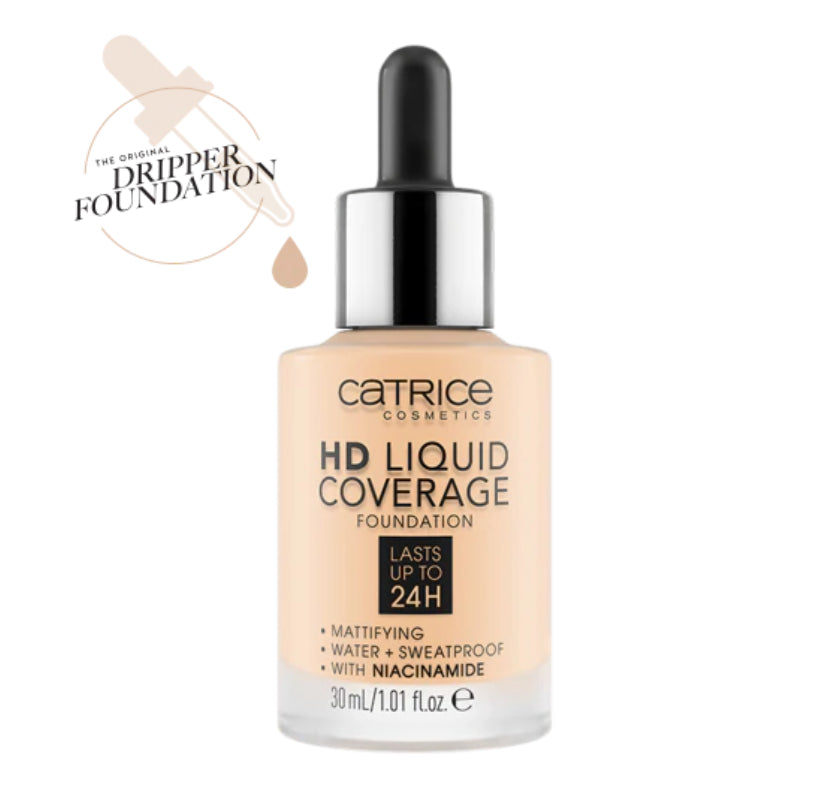 Catrice HD Liquid Coverage Foundation|  فاونديشن كاتريس