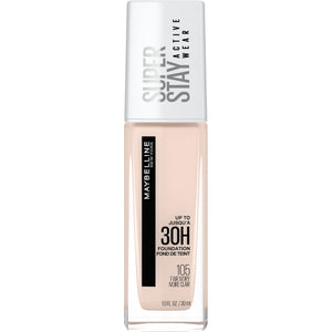 Maybelline Super Stay Full Coverage Liquid Foundation Active Wear Makeup Up to 30Hr Wear | كريم أساس سائل من مايبيلين سوبر ستاي لتغطية كاملة، مكياج أكتيف وير يدوم حتى 30 ساعة