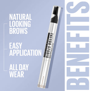 Maybelline TattooStudio Brow Lift Stick Makeup | قلم مايبيلين تاتو ستوديو لرفع الحواجب