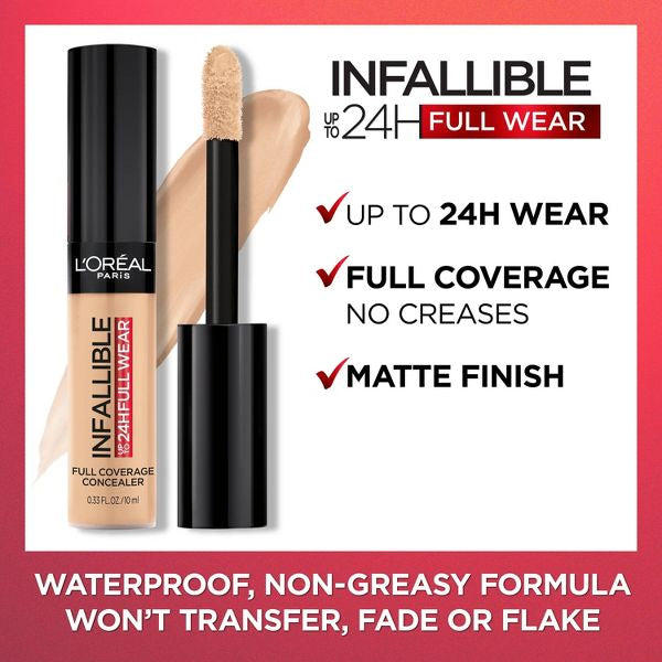 L'Oreal Paris Infallible Full Wear |كونسيلر فل وير لوريال باريس