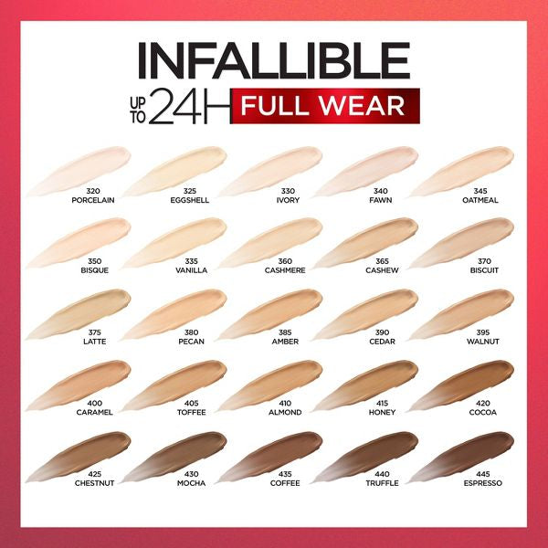 L'Oreal Paris Infallible Full Wear |كونسيلر فل وير لوريال باريس