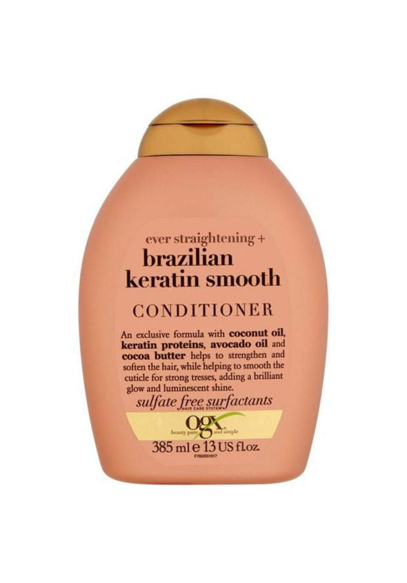 Ogx Brazilian Keratin Smooth Conditioner | بلسم الكيراتين البرازيلي