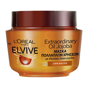 LOREAL PARiS ELVIVE Extraordinary Oil Jojoba | لوريال ماسك للشعر الجاف
