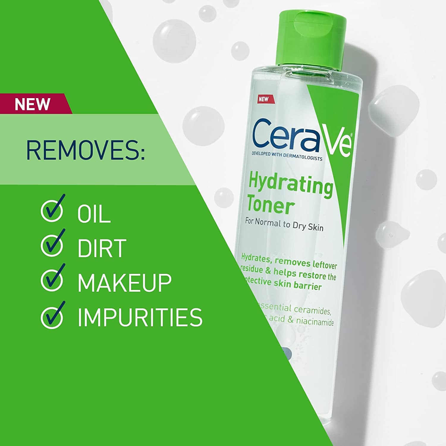 CERAVE HYDRATING TONER |  سيرافي تونر للوجه مع حمض الهيالورونيك