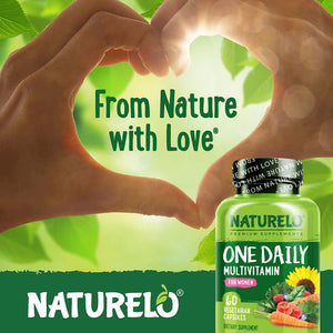 One Daily Multivitamin for Women - Vegan Friendly, Plant-Based, Whole Food Vitamin 60 cap |فيتامينات متعددة يوميا واحدة للنساء - صديقة للنباتيين، نباتية، فيتامين غذائي كامل