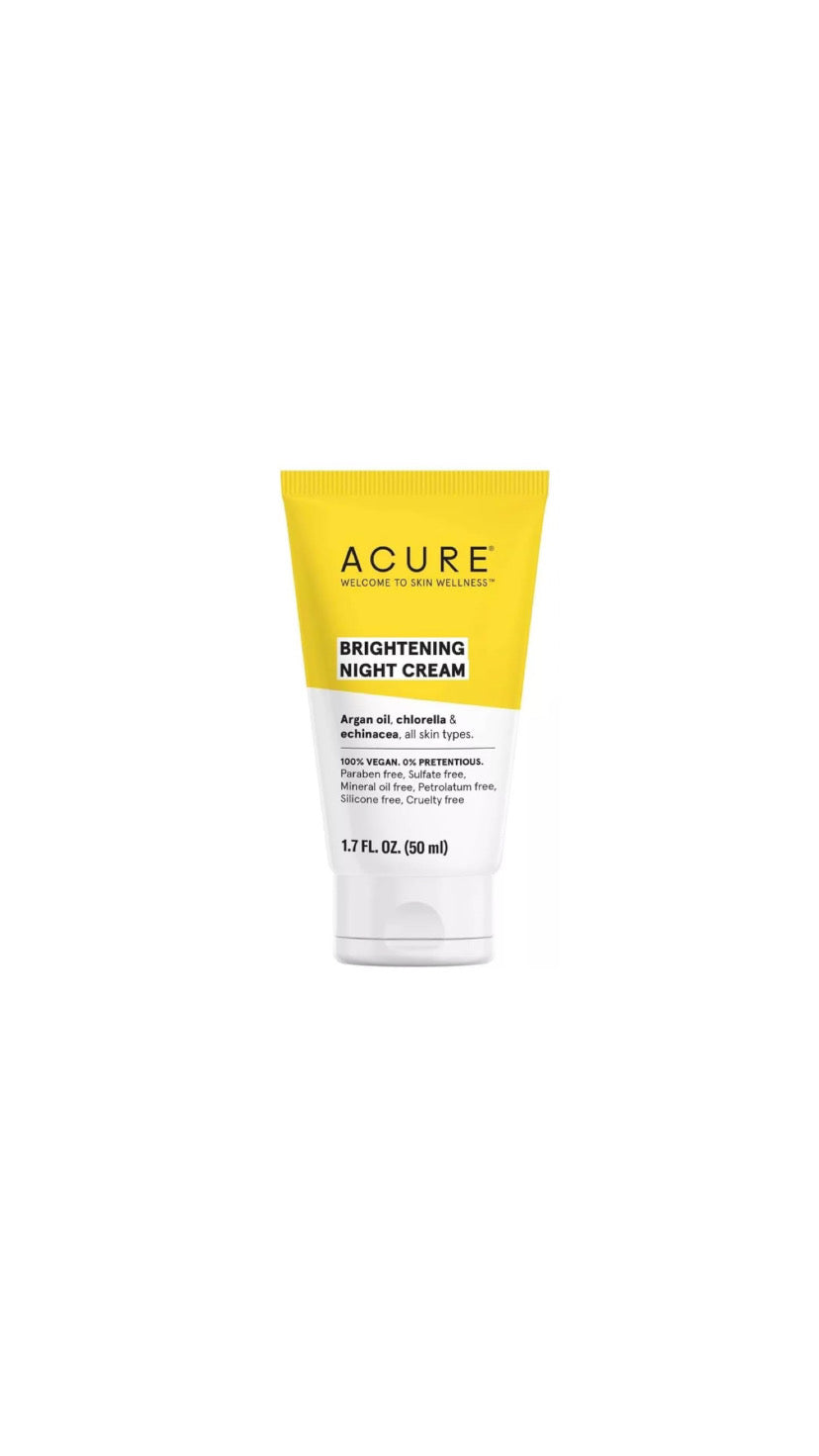 ACURE BRIGHTENING NIGHT CREAM | كريم ليلي للتفتيح