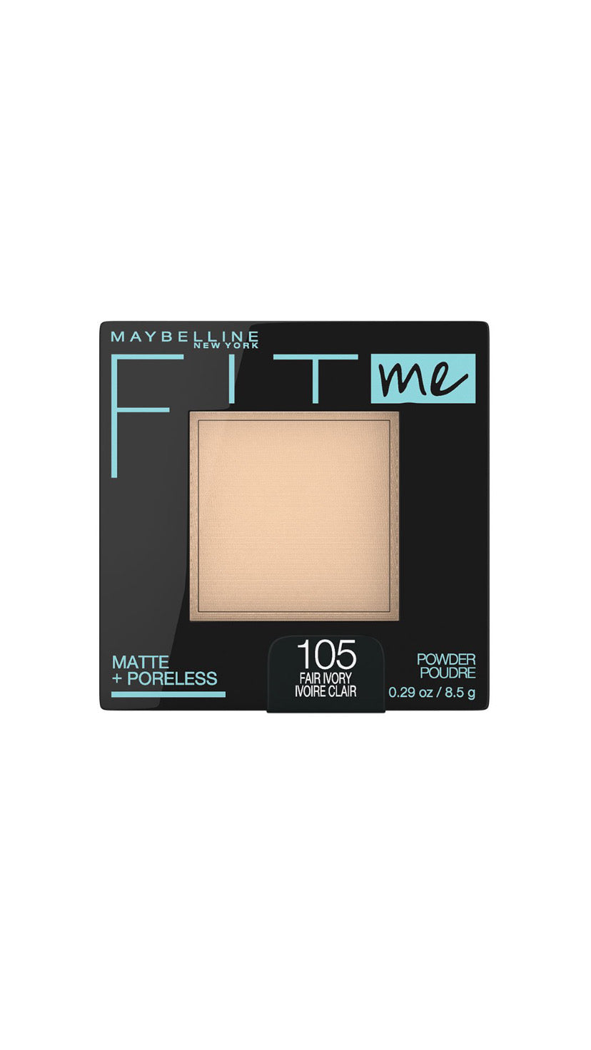 FIT ME® MATTE + PORELESS POWDER | باودر للبشرة العادية - الدهنية