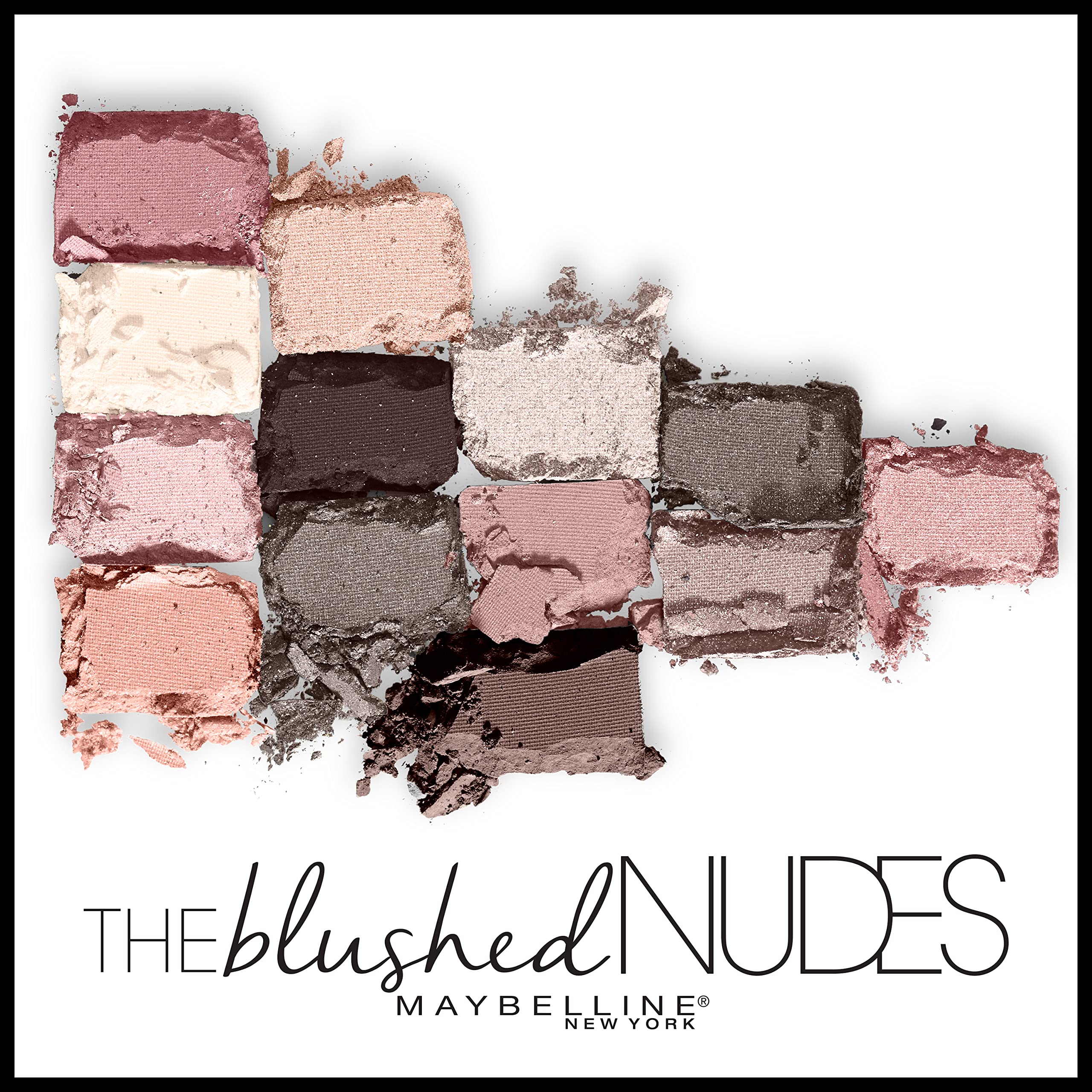 Maybelline The Blushed Nudes Eyeshadow Palette Makeup | باليت ايشادو للعيون