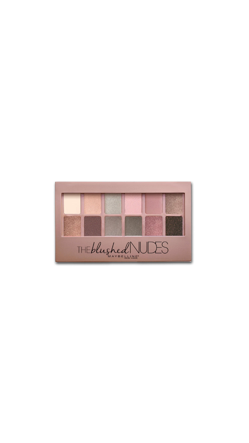 Maybelline The Blushed Nudes Eyeshadow Palette Makeup | باليت ايشادو للعيون