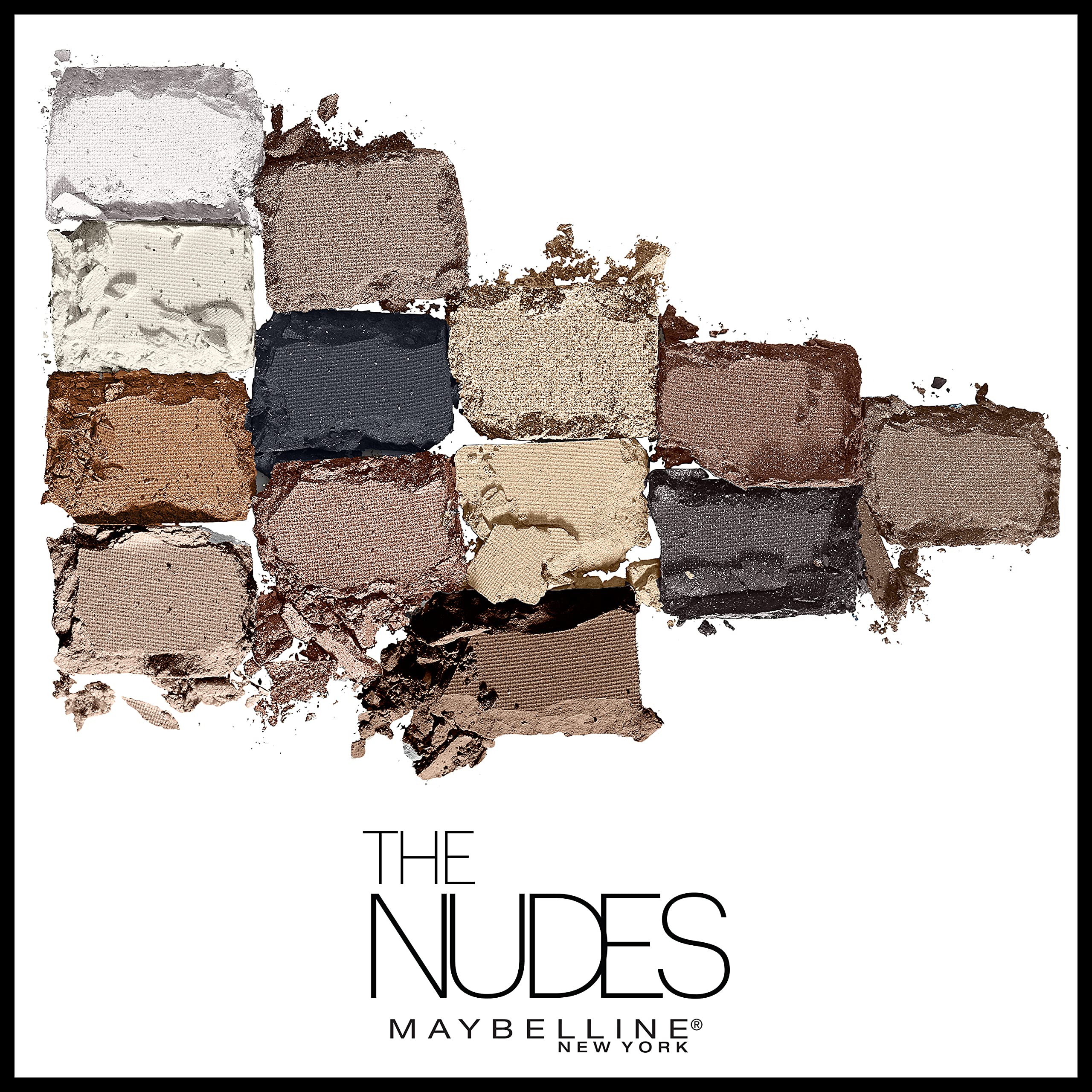 Maybelline The Nudes Eyeshadow Palette Makeup | باليت ايشادو للعيون