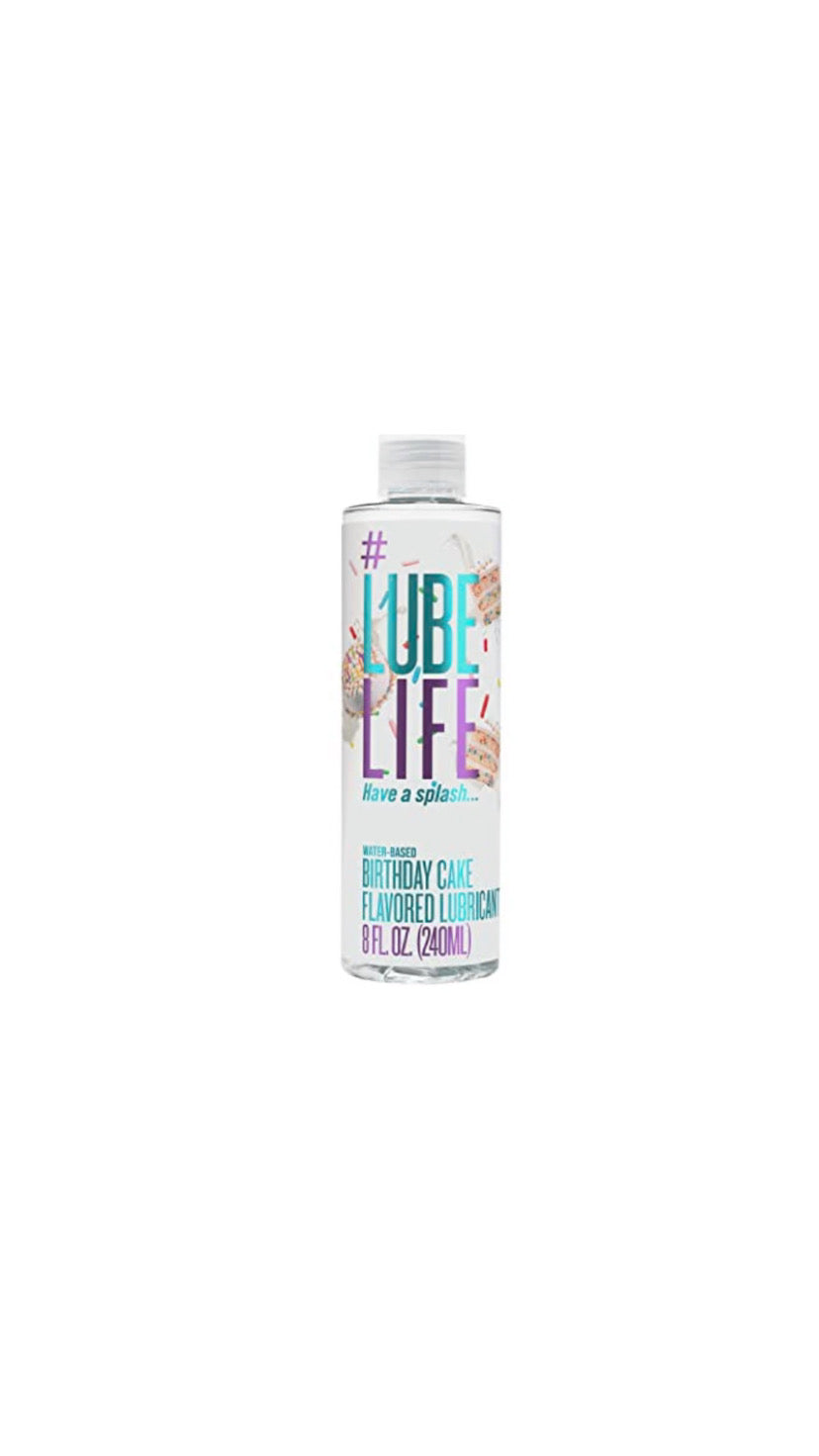 Lube Life Water-Based Flavored Lubricant Personal Lube for Men Women and Couples Made | جل مساج