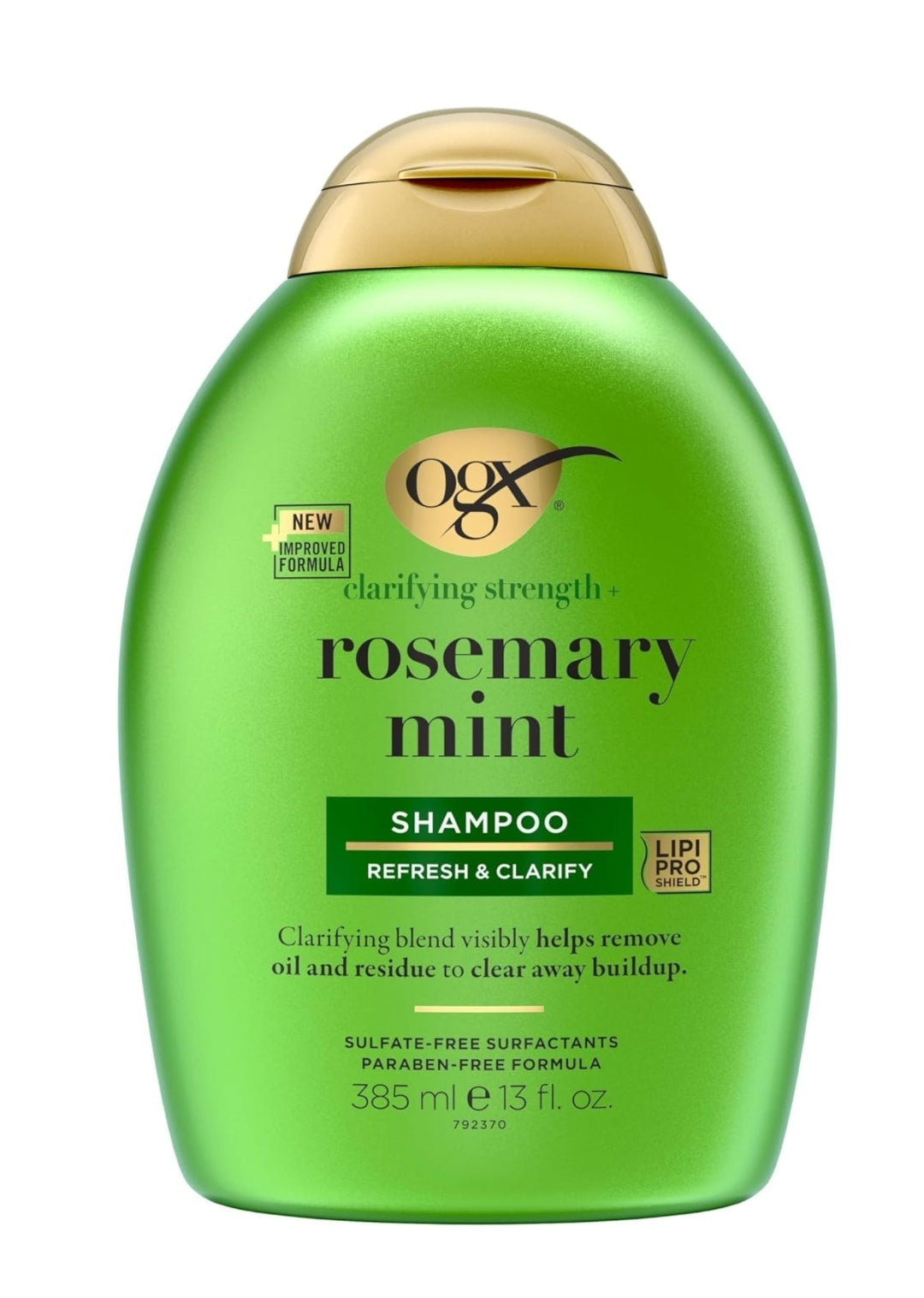OGX Clarifying Strength + Rosemary Mint Shampoo| 
شامبو تنظيف وتقوية الشعر بالروزماري والنعناع