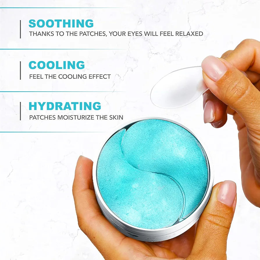 Collagen & Retinol Under Eye Patches – 30 Pairs
لصقات تحت العين بالكولاجين والريتينول – 30 زوج