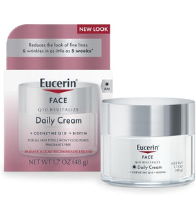 Eucerine Q10 Anti-Wrinkle Sensitive Skin Creme | يوسيرين كريم لعلاج التجاعيد للبشرة الحساسة