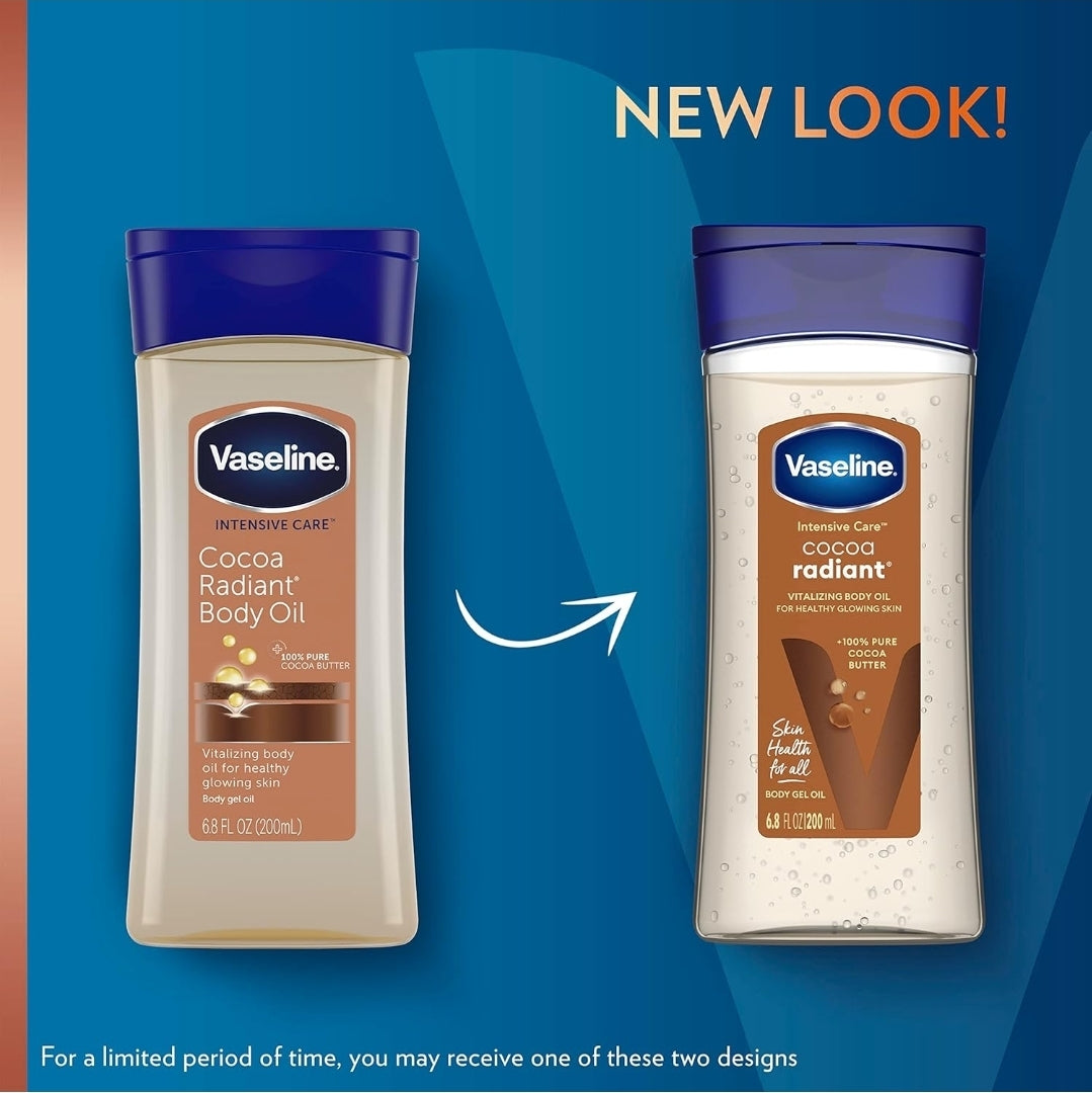 VASELINE COCOA RADIANT BODY OIL  |فازلين زيت الجسم بالكاكاو