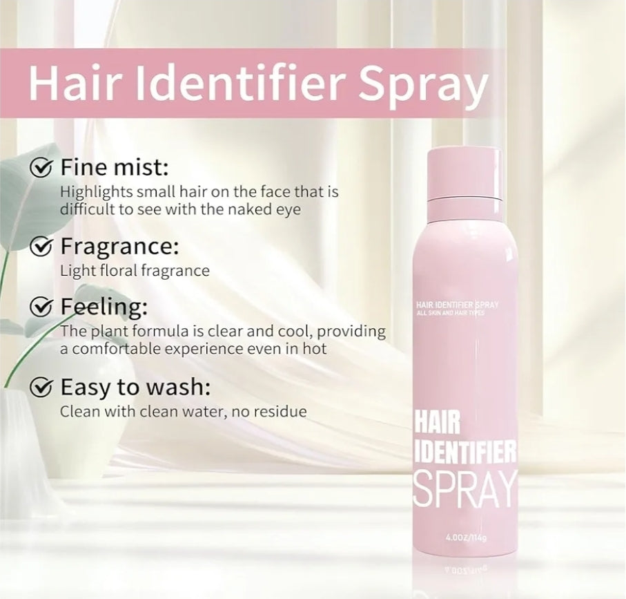 Hair Identifier Spray + Razors Set – 100ml
بخاخ تحديد الشعر مع أمواس إزالة الشعر – 100 مل