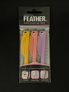 شفرة فيذر لتحديد الوجه وإزالة الشعر – FEATHER Facial Touch-Up Razor
