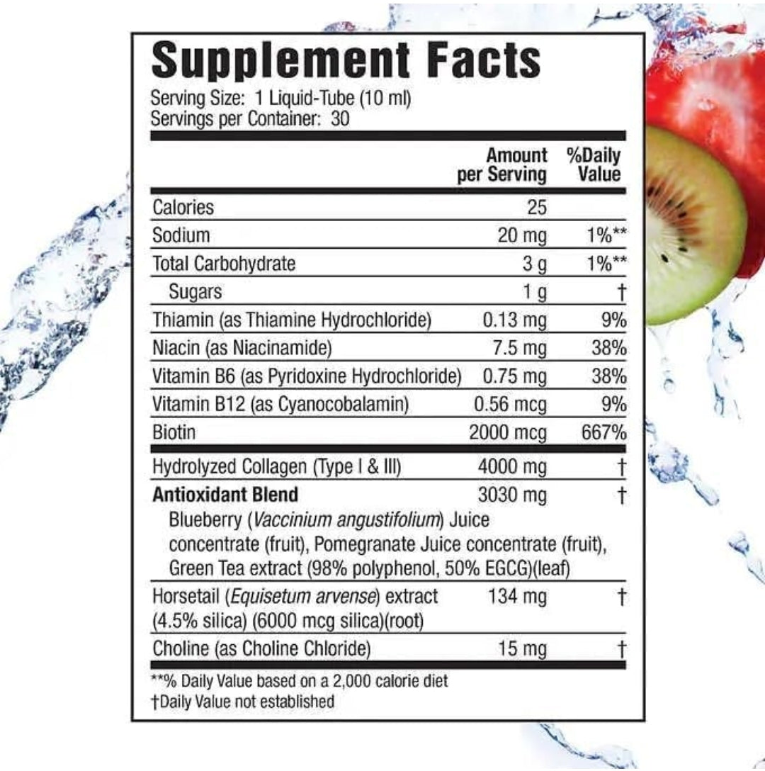 Liquid Collagen One-Per-Day Drink Mix كولاجين سائل
