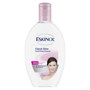 Eskinol Classic White Facial Deep Cleanser – 225ml
إسكينول منظف عميق للوجه للتفتيح الكلاسيكي – 225 مل