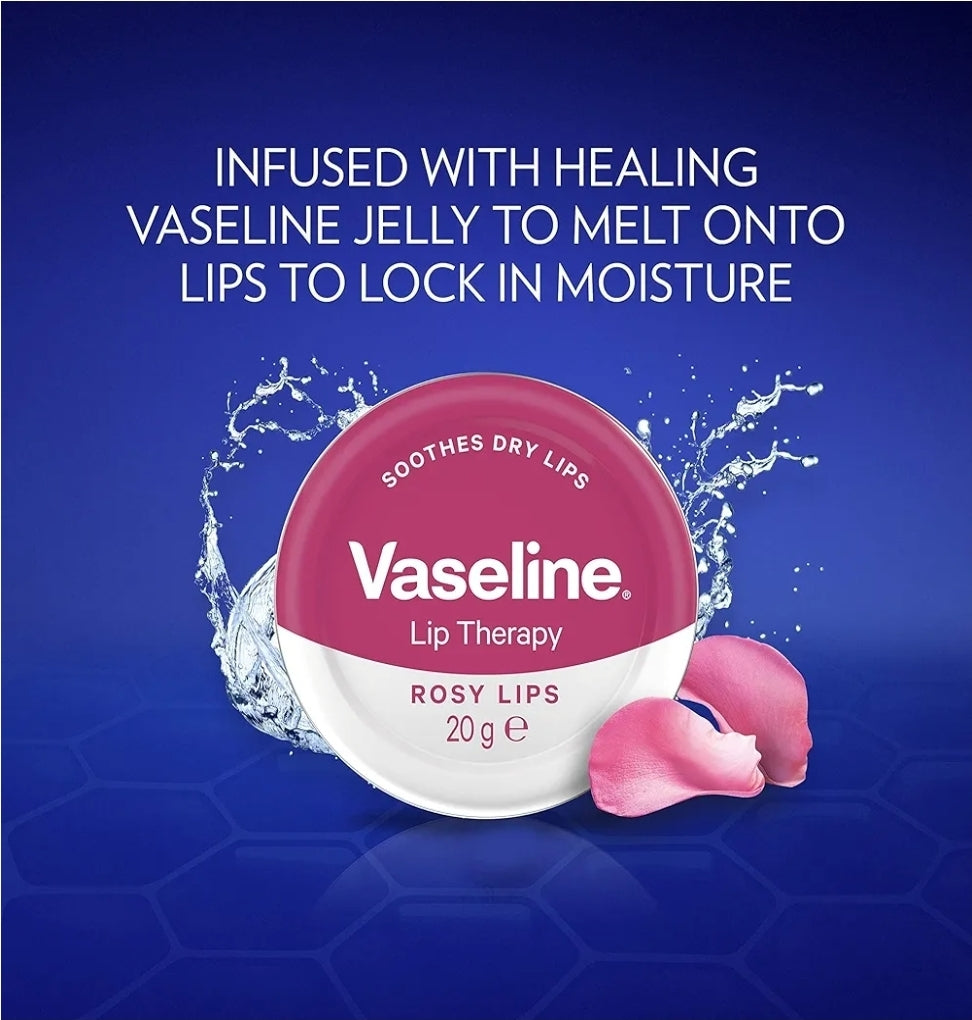 Vaseline Lip Therapy Rosy Lips –
فازلين علاج الشفاه روزي ليبس
