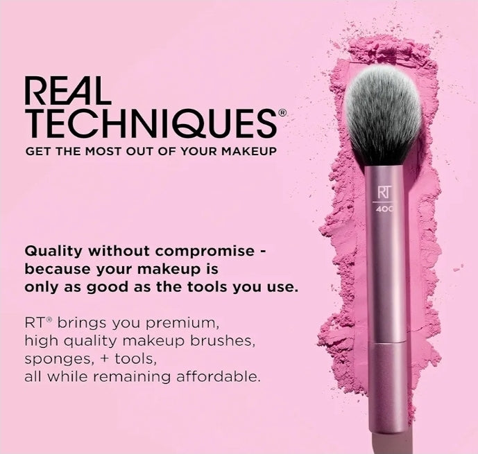Real Techniques Everyday Essentials Makeup Brush Set
ريال تكنيك – طقم فرش المكياج الأساسي